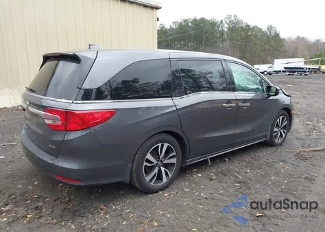 2019 Honda Odyssey Elite из США, поврежденный, VIN 5FNRL6H95KB048537